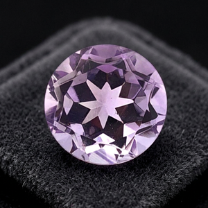 Gema Suelta de Amatista Rosa Natural de 9mm, Corte Brillante, ROSE DE FRANCE, SUNSHINE JAIPUR GEMS MINERALS, Certificada por IGI, 2.60 Quilates - Product Image 3