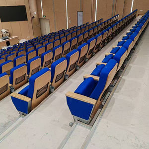 Chaises empilables en métal bon marché en gros pour les salles de réception, les événements, les hôtels, les églises, les théâtres - Product Image 5