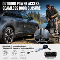 Câble d'extension électrique plat anti-accroc 0,9 mm à profil bas pour le sol, idéal pour les bureaux, les expositions et l'utilisation en fauteuil roulant sans obstacle