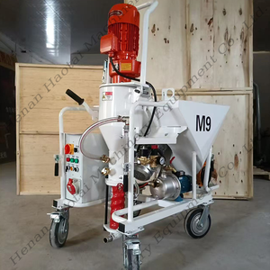 Máquina de Pulverización de Yeso de Alta Presión, Máquina de Enlucido Eléctrica Portátil para Paredes, para <span class=keywords><strong>Mortero</strong></span> Seco y Revestimiento de Materiales Ignífugos - Product Image 3