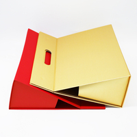 Boîtes en carton pliables de luxe personnalisées, emballage plat, boîte cadeau magnétique