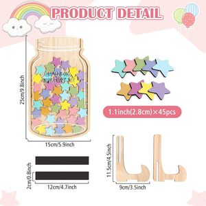 Adesivi Magnetici in Legno <span class=keywords><strong>per</strong></span> Premi a Stella <span class=keywords><strong>per</strong></span> Bambini, Accessori Esclusivi <span class=keywords><strong>per</strong></span> Punti Premio, Vendita Calda - Product Image 6
