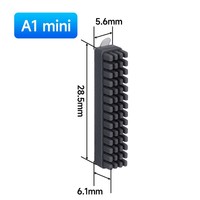 Aksesoris Printer 3D 3pcs Sikat Silikon Pembersih Nozzle untuk Membersihkan Filamen untuk Bambu Lab A1 / A1 Mini