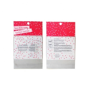 Tùy chỉnh in trong suốt có thể tái chế Bopp Nắp kéo nhựa tự dính giấy bóng kính OPP Túi với tiêu đề cho quà tặng - Product Image 5