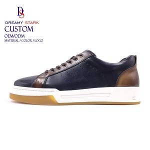 Dreamy Strark Original Custom Men's Pure Good Quality Leather Flat Sports Casual Shoes Sneaker for Man - Product Image 2
