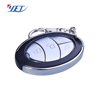 YET073 Télécommande universelle 433Mhz, duplicateur automatique, code fixe/apprentissage, télécommande pour portail coulissant