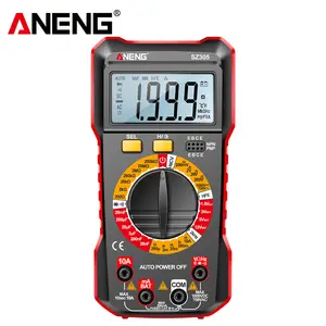 ANENG SZ305 multimetre kapasitör Test cihazları profesyonel 1999 sayımları akıllı voltmetre AC/DC Votage akım direnci Ohm Test araçları