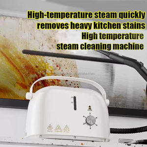 Nettoyeur vapeur haute pression commercial portatif pour l'élimination des taches d'huile de cuisine, idéal pour nettoyer la salle de bain, la cuisine et la voiture - Product Image 3