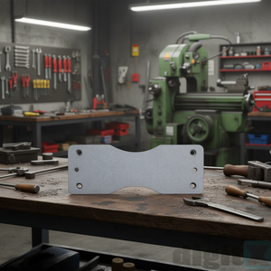 Placa de Montaje de Metal Acero Cepillado MOXA VP-FP1, No Estándar, con 4 Orificios para Uso Industrial - Product Image 3