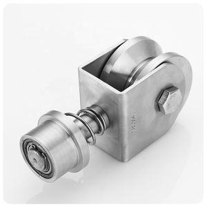 Roulettes en acier inoxydable à 360 degrés pour <span class=keywords><strong>portail</strong></span> coulissant automatique - Product Image 1