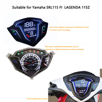 Harga Pabrik Terlaris Speedometer Tachometer Odometer Motor 12V Cocok untuk Yamaha SRL115 FI LAGENDA 115Z