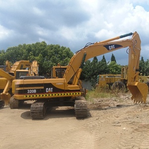 Excavadora Caterpillar 320B de segunda mano de alta calidad de Shanghai a la venta - Product Image 4