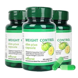Supresor Natural del Apetito, Potenciador del Metabolismo, Suplemento Adelgazante, Apoyo a la Salud Digestiva, Control de Peso para Adultos, Slim Plus - Product Image 1