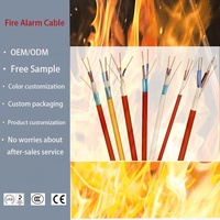 Cable de Alarma contra Incendios ST LPCB ENHANCED 120 de 2 Núcleos, 300/500V, Blindado, 2*1.5mm, Cubierta de Bajo Humo Libre de Halógenos, Conductor de Cobre Puro