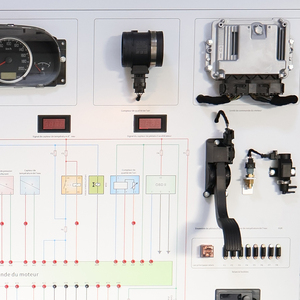 Placa <span class=keywords><strong>de</strong></span> Sistema <span class=keywords><strong>de</strong></span> Control <span class=keywords><strong>de</strong></span> Motor Diésel Common Rail para Capacitación Automotriz - Product Image 5