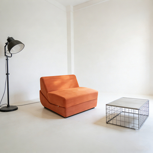 Canapé-lit inclinable en tissu, design moderne personnalisé, durable, pour la maison, le bureau à domicile, la villa, idéal pour s'allonger et dormir - Product Image 1