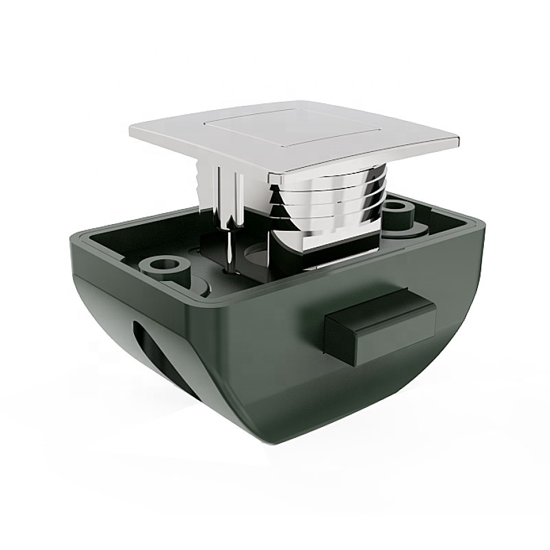 Zingear A6512-1116 RV Cabinet Lock - Zinc Alloy Button Lock for Secure Storage