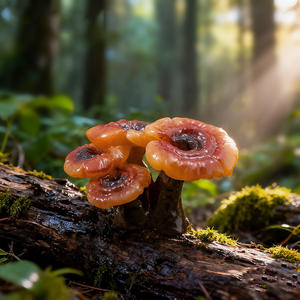 Miniature de champignon Reishi en résine pour bricolage, décoration de jardin féerique, paysage, bonsaï, artisanat, <span class=keywords><strong>figurines</strong></span> de champignons miniatures - Product Image 4