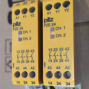 รีเลย์นิรภัย Pilz Pze X4 10 แอมป์ 250 โวลต์ AC แบบอิเล็กโทรเมคานิคอล 2 ช่องสัญญาณ - Product Image 1