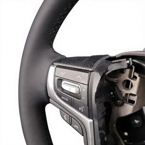Volante de Cuero Completo para Toyota Land Cruiser LC300 Hilux <span class=keywords><strong>Vigo</strong></span> N70 Tundra Allion - Product Image 4
