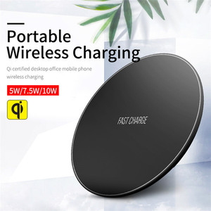 Chargeur sans fil universel portable et fin à LED avec impression <span class=keywords><strong>de</strong></span> logo personnalisée, charge rapide 15W, <span class=keywords><strong>cadeau</strong></span> promotionnel - Product Image 5