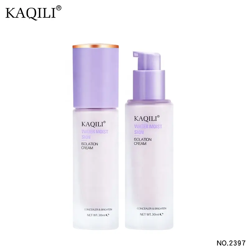 Kaqili באיכות גבוהה פנים איפור קרן מותג פרטי הבלחה פריימר אור sensation לח נוזל בסיס