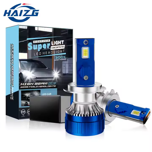 HAIZG Super Hot Selling C8 60W 12000LM Led Headlight for Car 12V 24V H1 H3 H4 9005 9006 Led Headlight