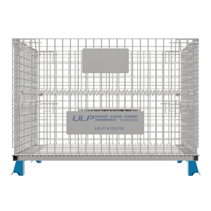 Cages de stockage en treillis métallique prêtes pour l'automatisation |   AGV et AS/RS compatibles pour le flux de matériaux dans les usines intelligentes - Product Image 1