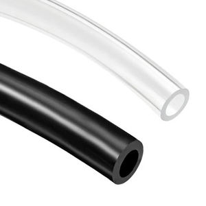Tubes en vinyle PVC souple noir transparent résistant aux UV - Product Image 1