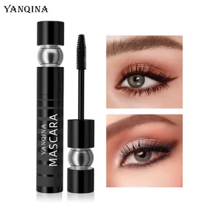 Makeup Mascara Effet Faux Cils Waterproof Mascara Private Label Black Fibre Lashes 10ml Mascara Volume With Eyelash Brush