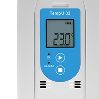 Enregistreur de données de température et d'humidité USB TempU 03, enregistreur numérique d'humidité relative, résolution 0,1°C, 32000 lectures pour la surveillance domestique