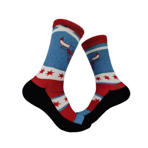 Chất Lượng Cao Bán Buôn Vớ In Ấn Người Đàn Ông Vớ Thể Thao Tùy Chỉnh Thiết Kế In Vớ - Product Image 3