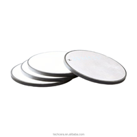 Cakram keramik piezoelektrik PZT 5H, Diameter 3mm & ketebalan 2mm 0.8 MHz 800 KHz frekuensi untuk Sensor tingkat cairan