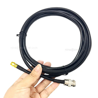 Câble coaxial d'antenne LMR240 personnalisable, assemblage N femelle RP-SMA femelle 5m/15m/20m, câbles de communication RF Helium DC-3GHz/6GHz