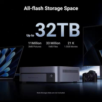 UGSREEN NASync DXP480T Plus NAS SSD tout flash à 4 baies Intel Core I5 1235U 128G SSD 8 Go de RAM DDR5 Neuf