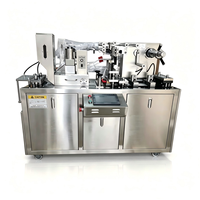 Machine d'emballage sous blister automatique mini haute performance en ALU-plastique, machine de thermoscellage liquide