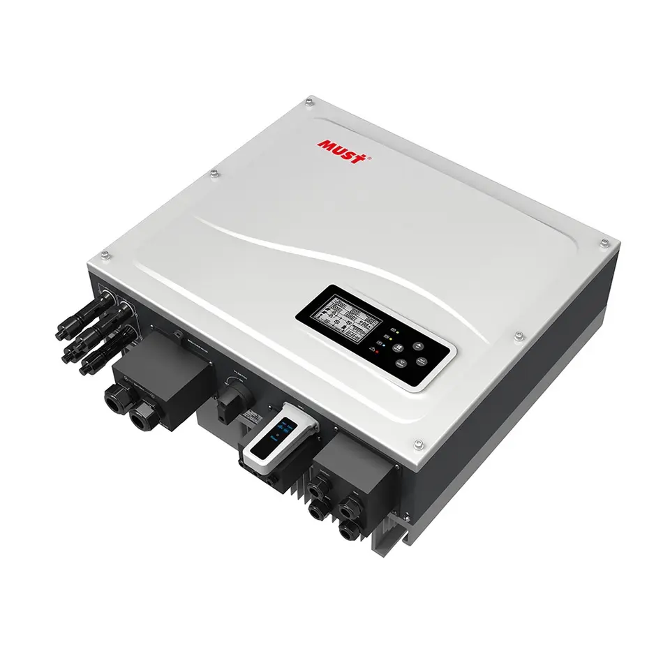 Ph1000 Pro loạt 5KW tinh khiết Sine Wave on/off lưới tần số cao lai năng lượng mặt trời biến tần