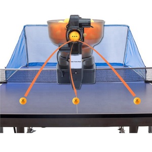 Konford Hot Bán Tự Động Ping-Pong Robot Bán Buôn Chất Lượng 40 + Pingpong Bóng Thiết Bị Bóng Bàn Huấn Luyện Viên Với Bắt Net - Product Image 5