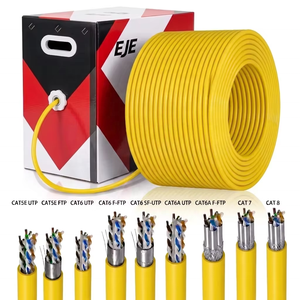 <span class=keywords><strong>สาย</strong></span>เคเบิลเครือข่าย CAT6 8C8P 1000 ฟุต Cat5e BC แบบ Solid Conductor ขนาด 23/24 AWG 305 <span class=keywords><strong>เมตร</strong></span> สำหรับภายในอาคาร Cat7 Cat8 <span class=keywords><strong>สาย</strong></span><span class=keywords><strong>แลน</strong></span> CAT6a UTP FTP SFTP <span class=keywords><strong>สาย</strong></span>อีเธอร์เน็ต - Product Image 2
