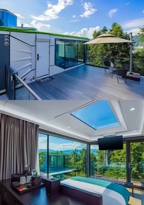 Offre Spéciale : <span class=keywords><strong>Capsule</strong></span> Spatiale Modulaire Préfabriquée de Luxe Moderne, Étanche, pour Conteneur Maritime Complet, Idéale pour Maison Flottante, Hôtel ou Salon - Product Image 5