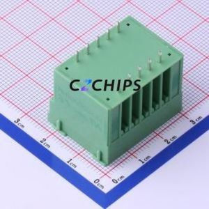 KF2EDGVHM-3.81-2*5P Plug-in Terminal Block Through hole,P=3.81mm Board-to-Board / Socket - Closed Screw Fixing 2x5P 3.81mm - Product Image 2