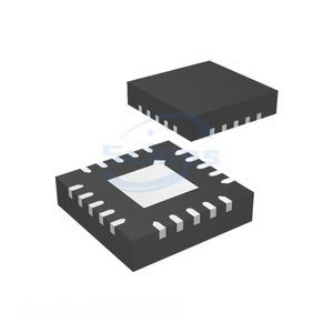 Electronic Parts And Components BOM IC In Stock Power Management (PMIC) 20 WFQFN Exposed Pad IS31FL3199-QFLS2-TR IC LED DRVR LIN - Product Image 1