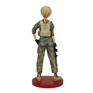 OEM figure d'azione in resina Cool soldatino di qualità migliore figura giocattolo con pistola giocattolo giocattolo militare personalizzato - Product Image 5