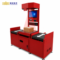 Sistema de Dimensionamiento, Pesaje y Escaneo de Códigos de Barras Estático Fengwang FW-DWS-S14 con Capacidad de 2000 PPH para Almacenes Pequeños y Comercio Electrónico