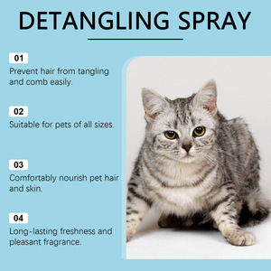 Nouveau Spray Conditionneur Éclaircissant pour Poils de Chat, Adoucissant pour Poils de Chat et de Chien, Spray Anti-statique Volumisant, Produits pour Animaux de Compagnie - Product Image 4