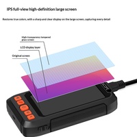 Nouveau lancement : Endoscope industriel avec écran IPS de 4,3 pouces, résolution HD 1080P, sonde de 8 mm, modèle portable, caméra d'inspection pour moteur automobile et tuyauterie