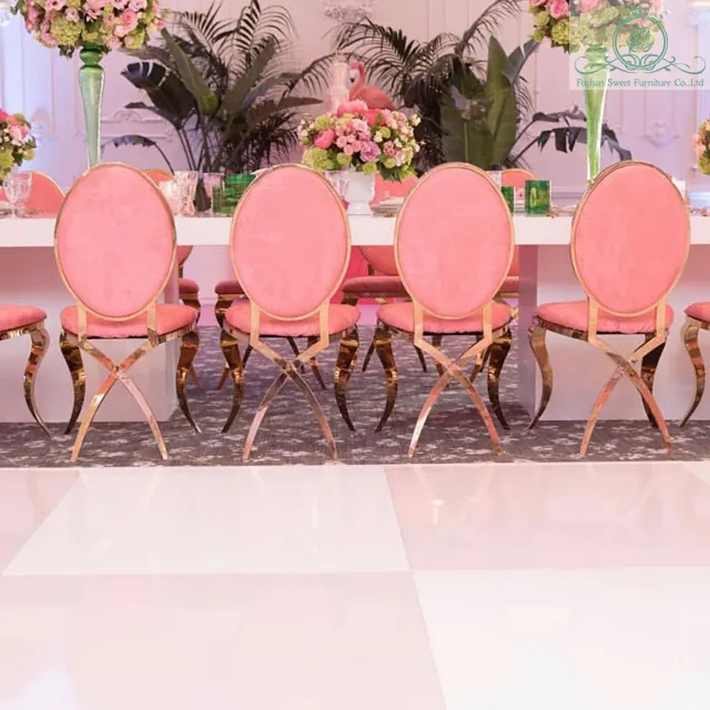 Promotional OEM Low Price Elegant White Fabric Hotel Wedding Chairs For Luxu