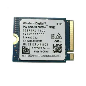 适用于WD SN740 SN530 m2 2230固态硬盘500gb 1tb 2tb 512GB NVMe PCIe Gen4 x4适用于微软Surface Pro X Surface笔记本电脑3