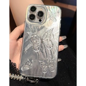 Bướm Acrylic Trường Hợp Điện Thoại Cho iPhone 16 15 14 Pro Max 13 12 11 Pro XS XR 17 Cộng Với Chống Sốc Bìa Bảo Vệ Màn Hình Vỏ - Product Image 2