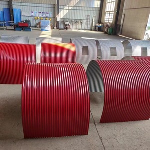 غطاء غطاء ناقل من الفولاذ الملون للغبار ، غطاء ناقل الحزام - Product Image 2